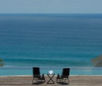 Villa Pandawa Cliff Estate - Villa Rose, Piscine à débordement